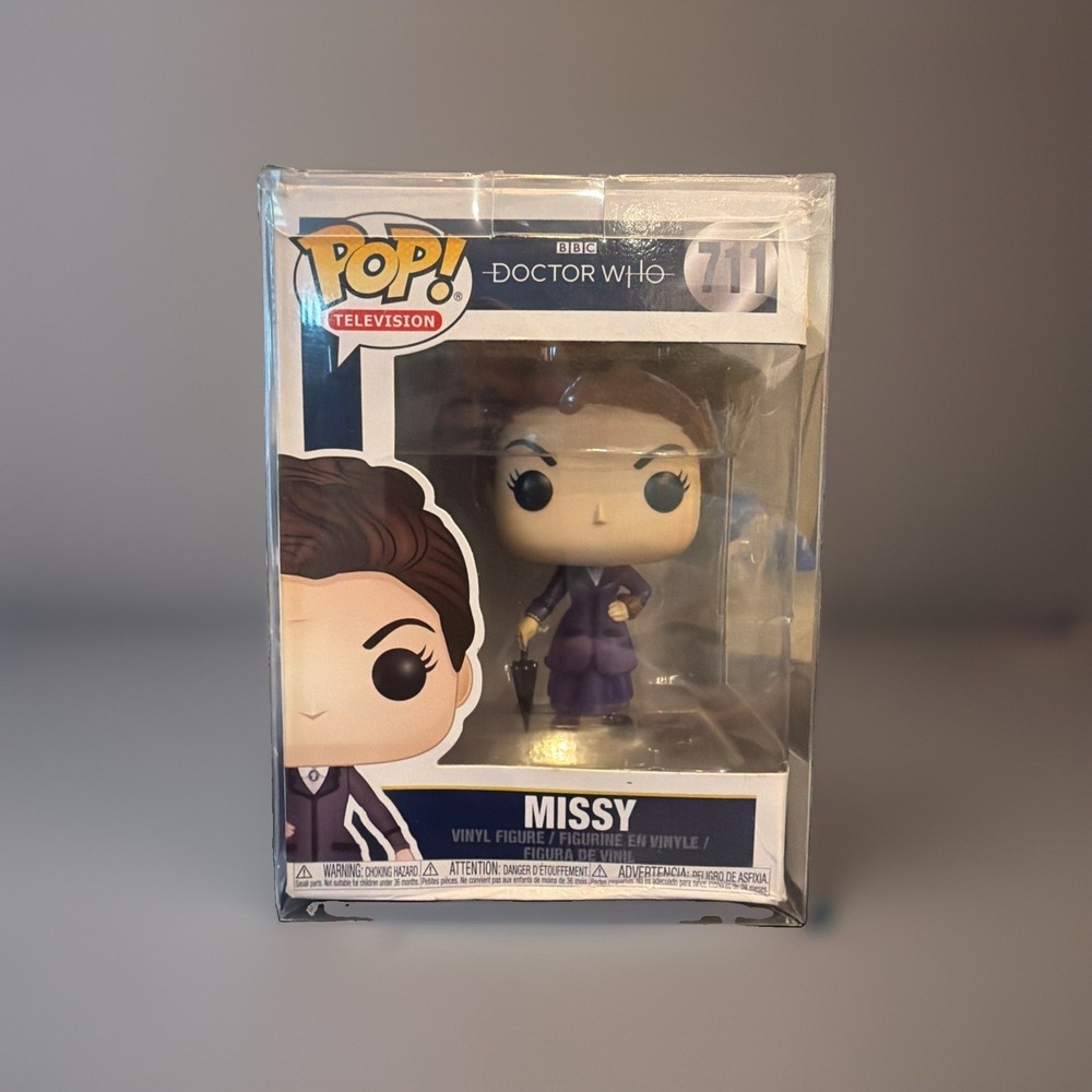 Funko Pop Vinyl Doctor Who Missy #711 2018 Vaulted Figure Purple Suit 32830